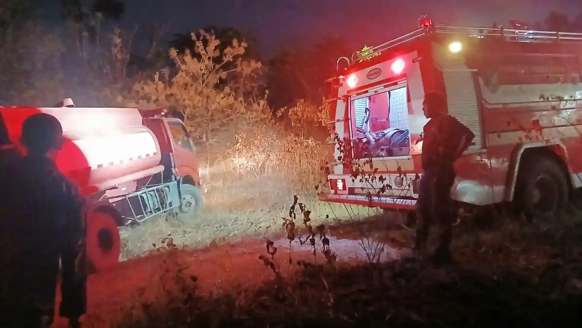 Karhutla Hanguskan 1 Hektare Lahan di Belakang Huntap Ganti Donggala   